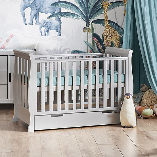 OBaby Stamford Mini Cot Bed with Drawer<BR>